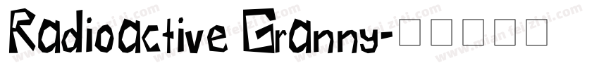 Radioactive Granny字体转换